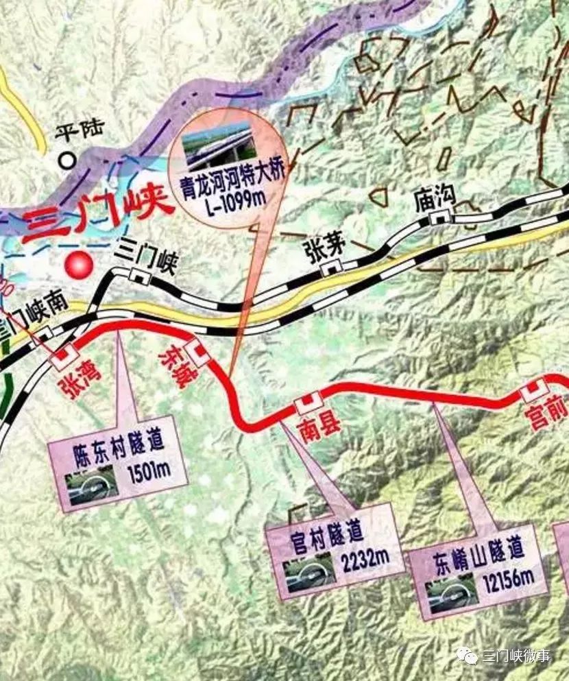 运三城际铁路等线路与陇海铁路的连接点,并紧临郑西高铁三门峡南站,在